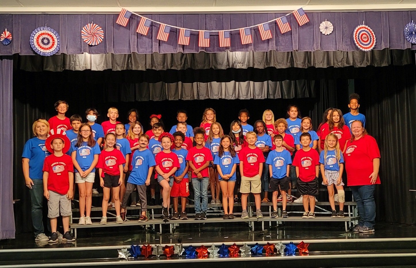 Patriotic performance was a hit at South Elementary School